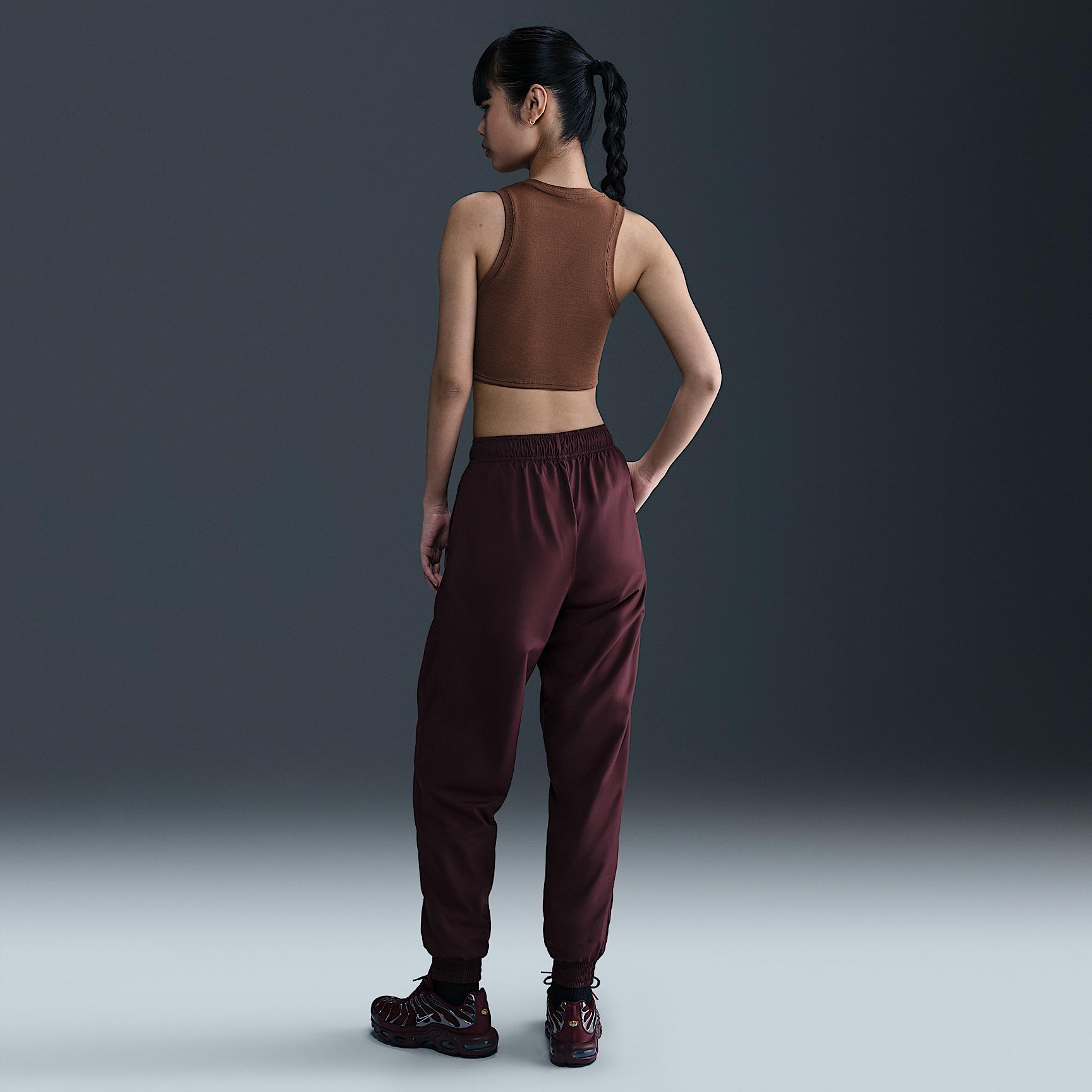 Women's Nike Sportswear Chill Knit Tight Cropped Mini-Rib Tank Top Product Image