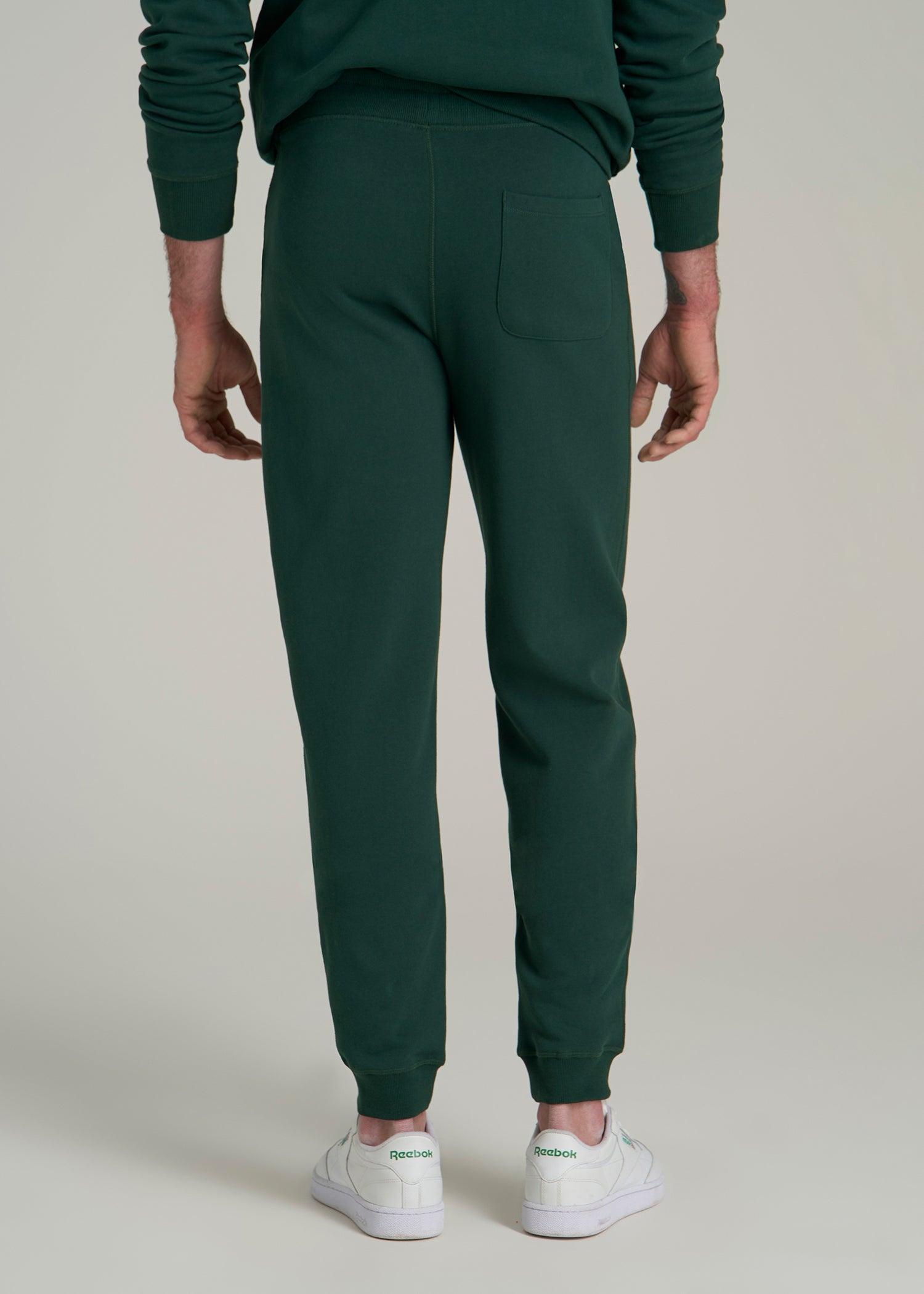 Wearever 2.0 Fleece Joggers for Tall Men in Rain Forest Product Image
