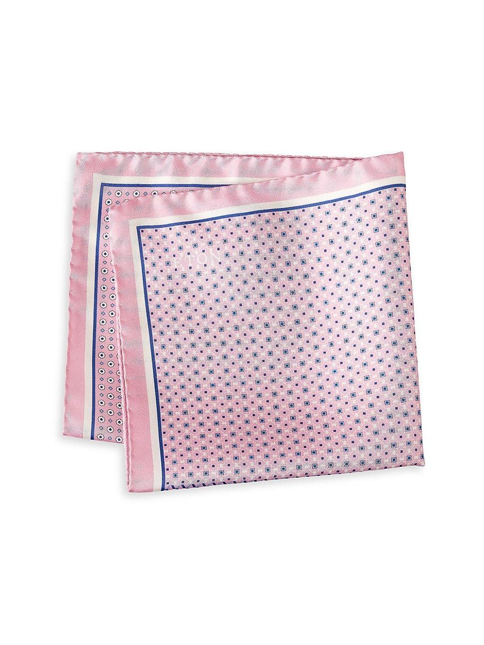 Mens Four-Sided Silk Pocket Square Product Image