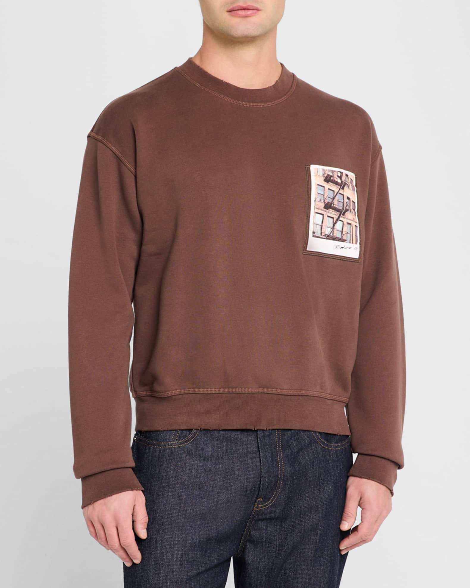 Men's Postcard Crew Sweatshirt Product Image