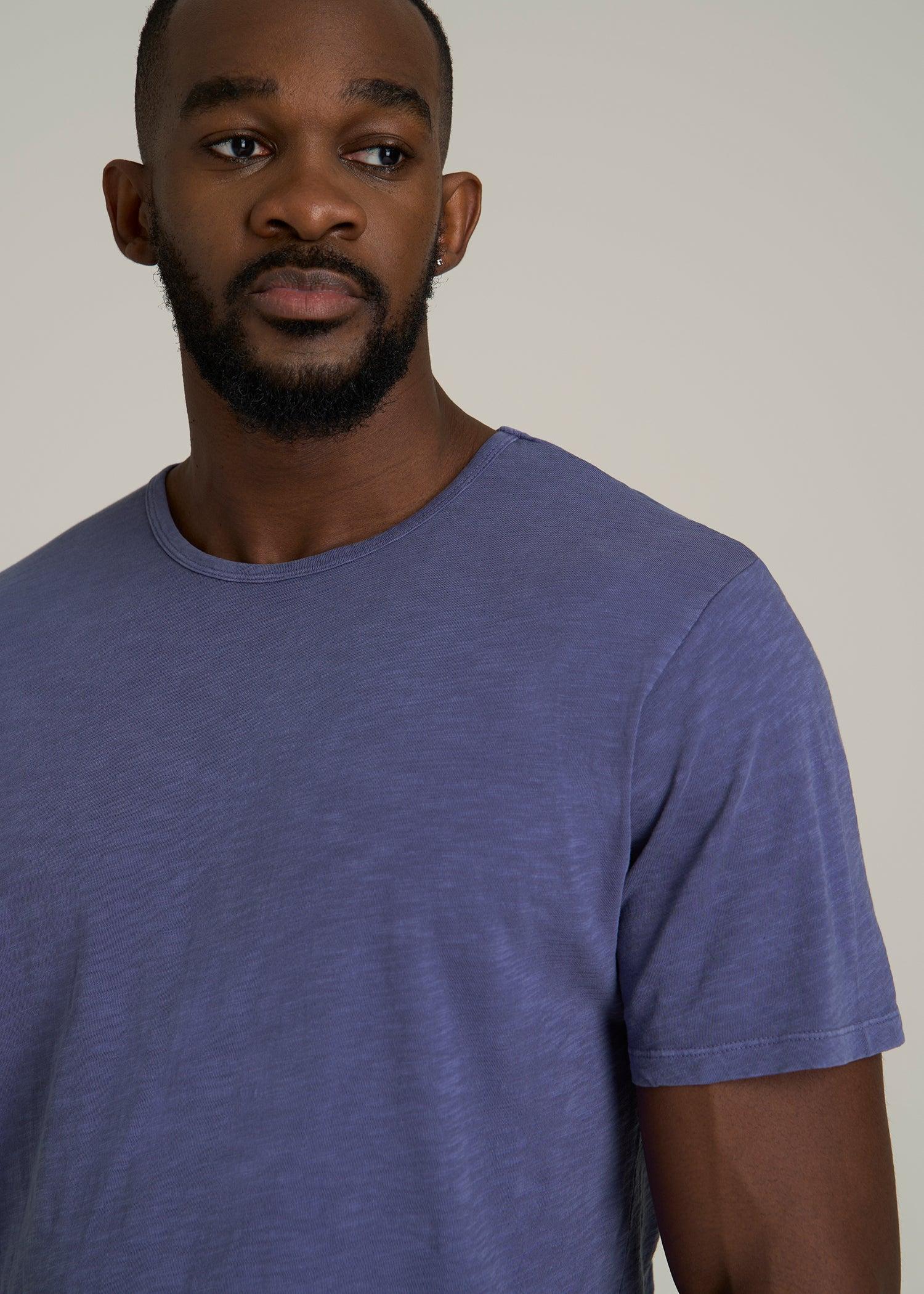 REGULAR-FIT Slub Tee for Tall Men in Future Dusk Product Image
