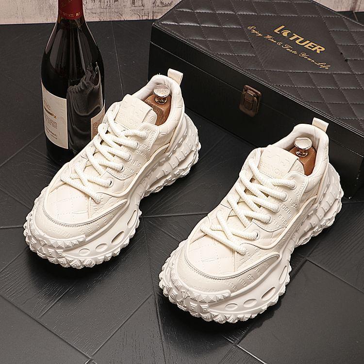 Platform Panel Sneakers Product Image
