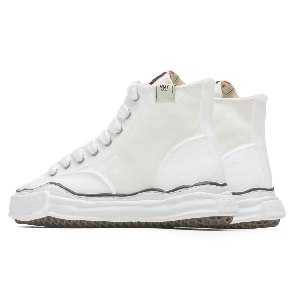 Peterson High OG Sole Rubber Painted Canvas Sneaker - White Male Product Image
