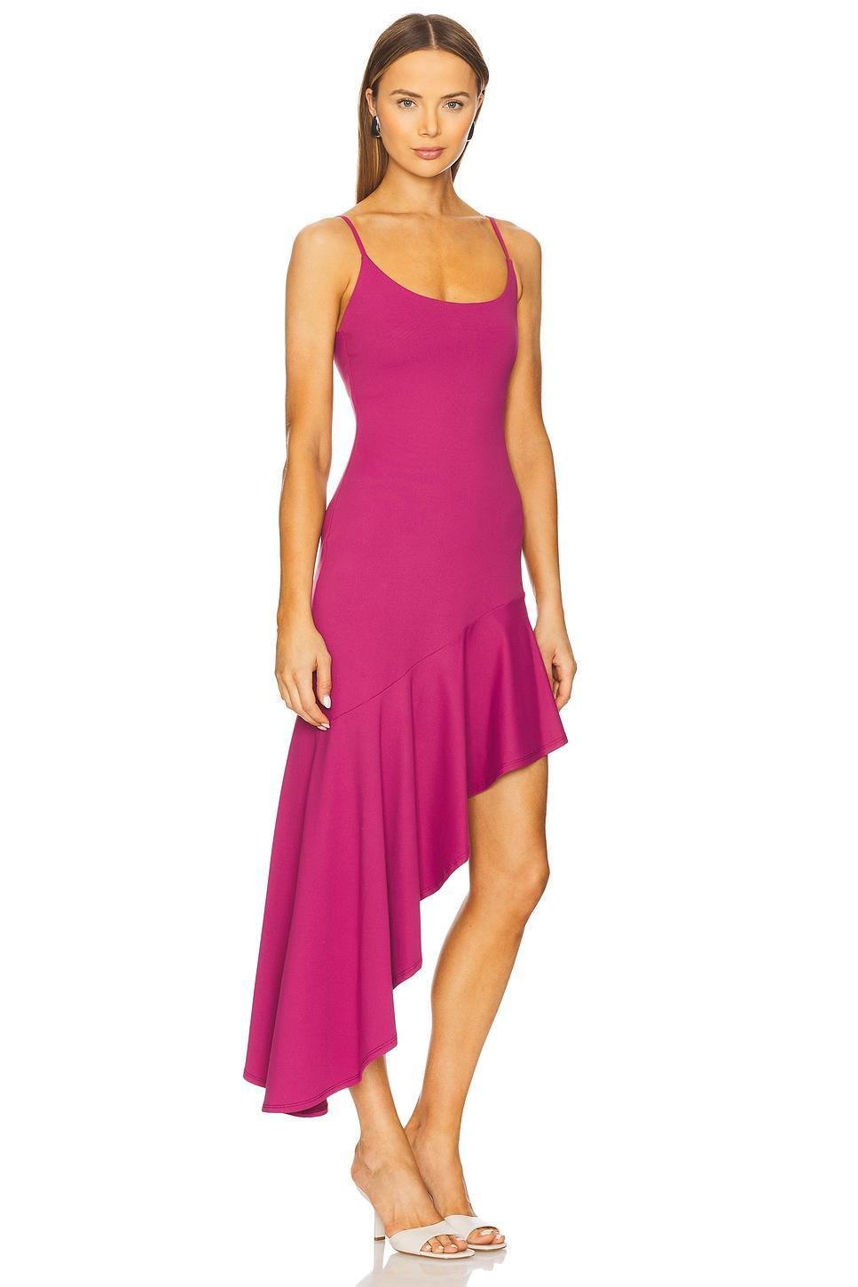 Asymmetrical Ruffled String Dress Susana Monaco Product Image
