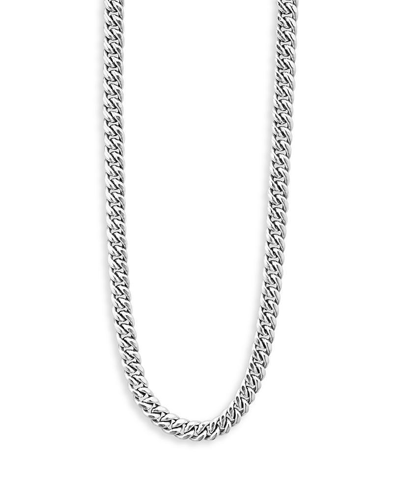 Lagos Mens Sterling Silver Anthem Curb Link Chain Necklace, 20 - Exclusive Product Image