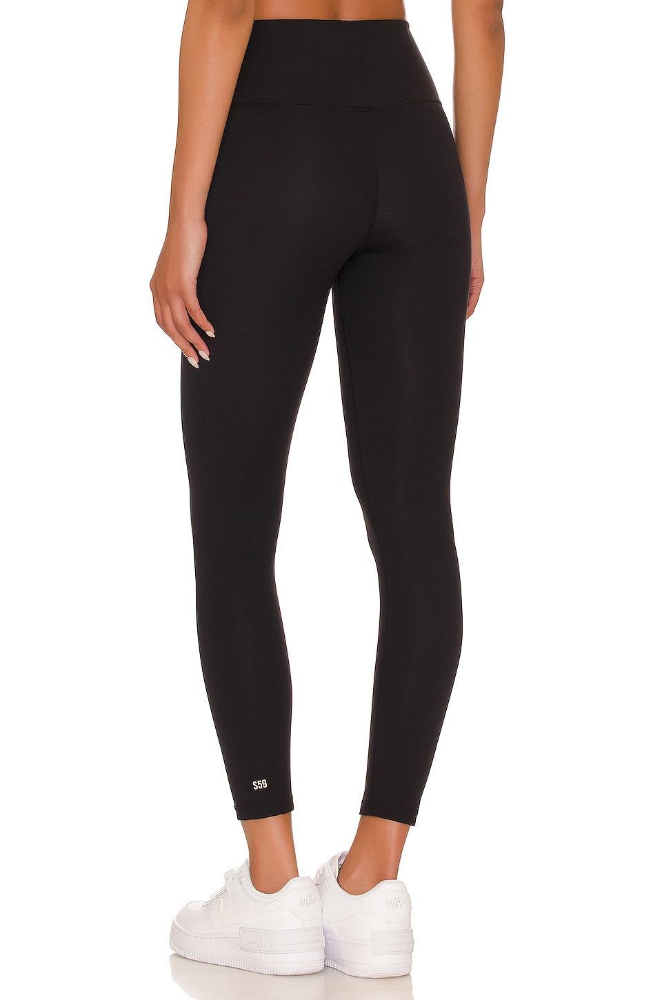 Sprint High Waist Rigor Crop Legging Splits59 Product Image