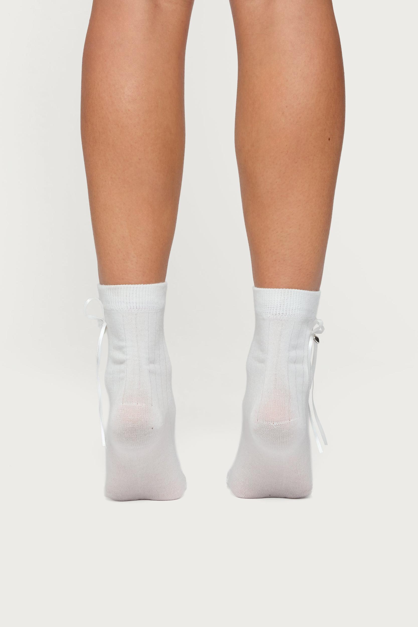 Bow & Heart Socks Product Image