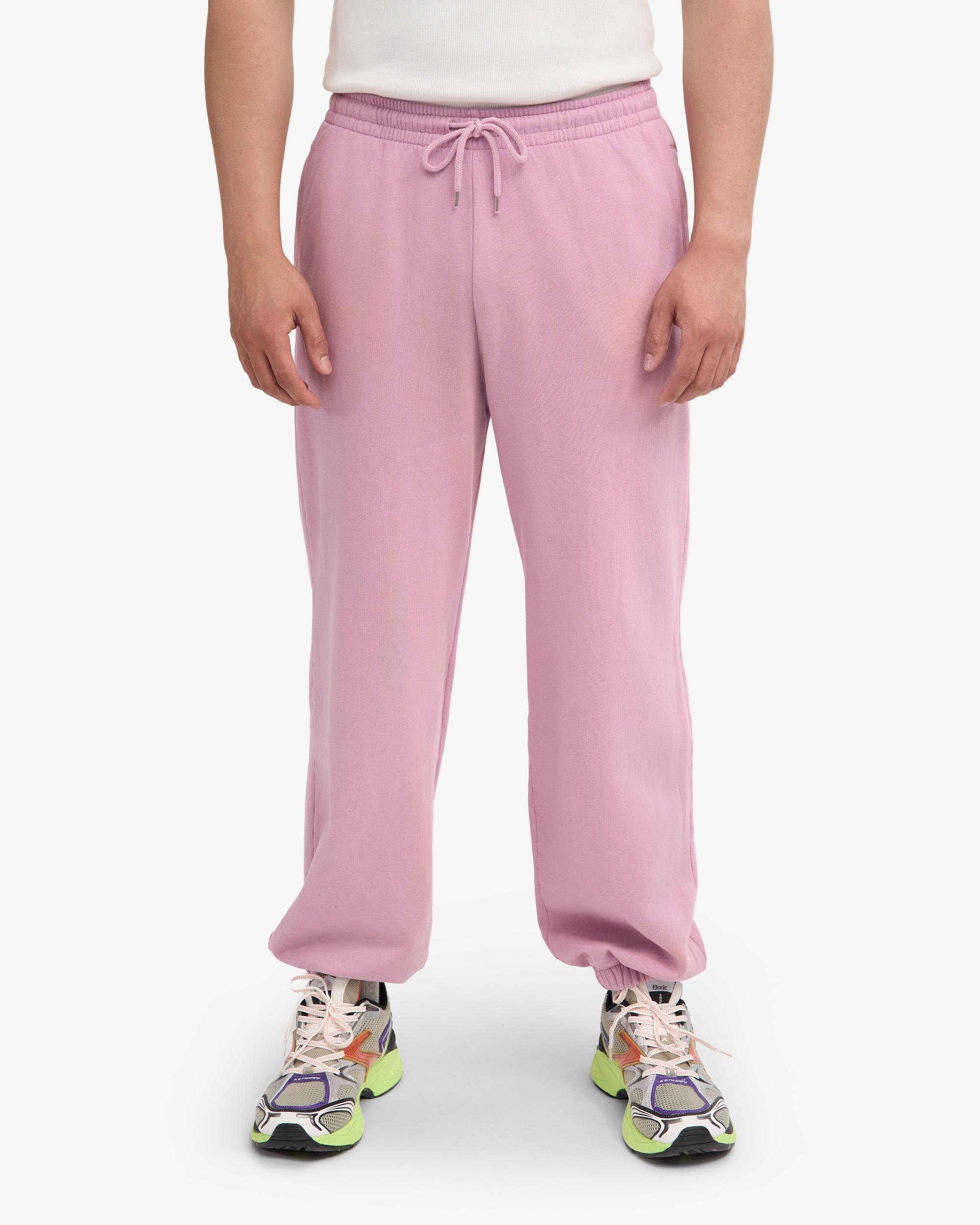 Organic Relaxed Sweatpants - Cherry Blossom Product Image