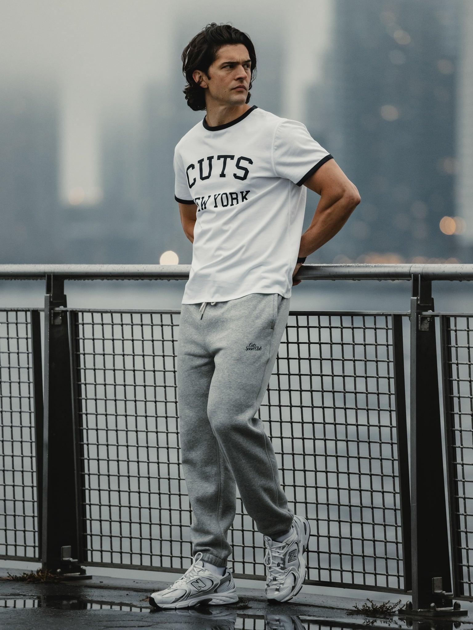 Retro Ringer Tee | Marine Navy Classic-Fit Product Image
