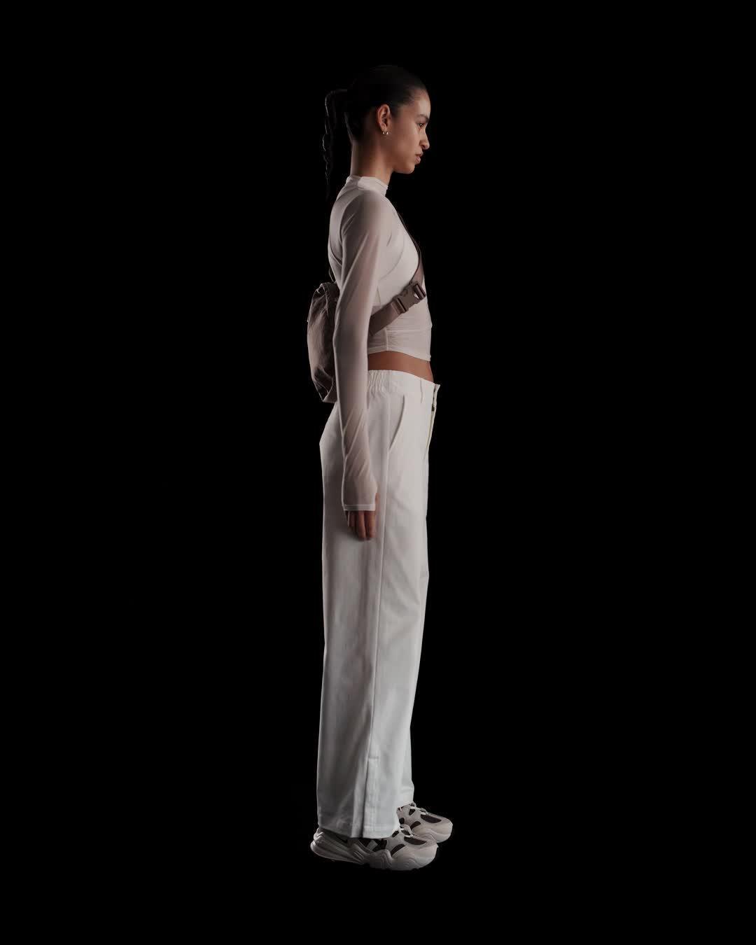 Nike Sportswear Collection Women's Mid-Rise Twill Trousers Product Image