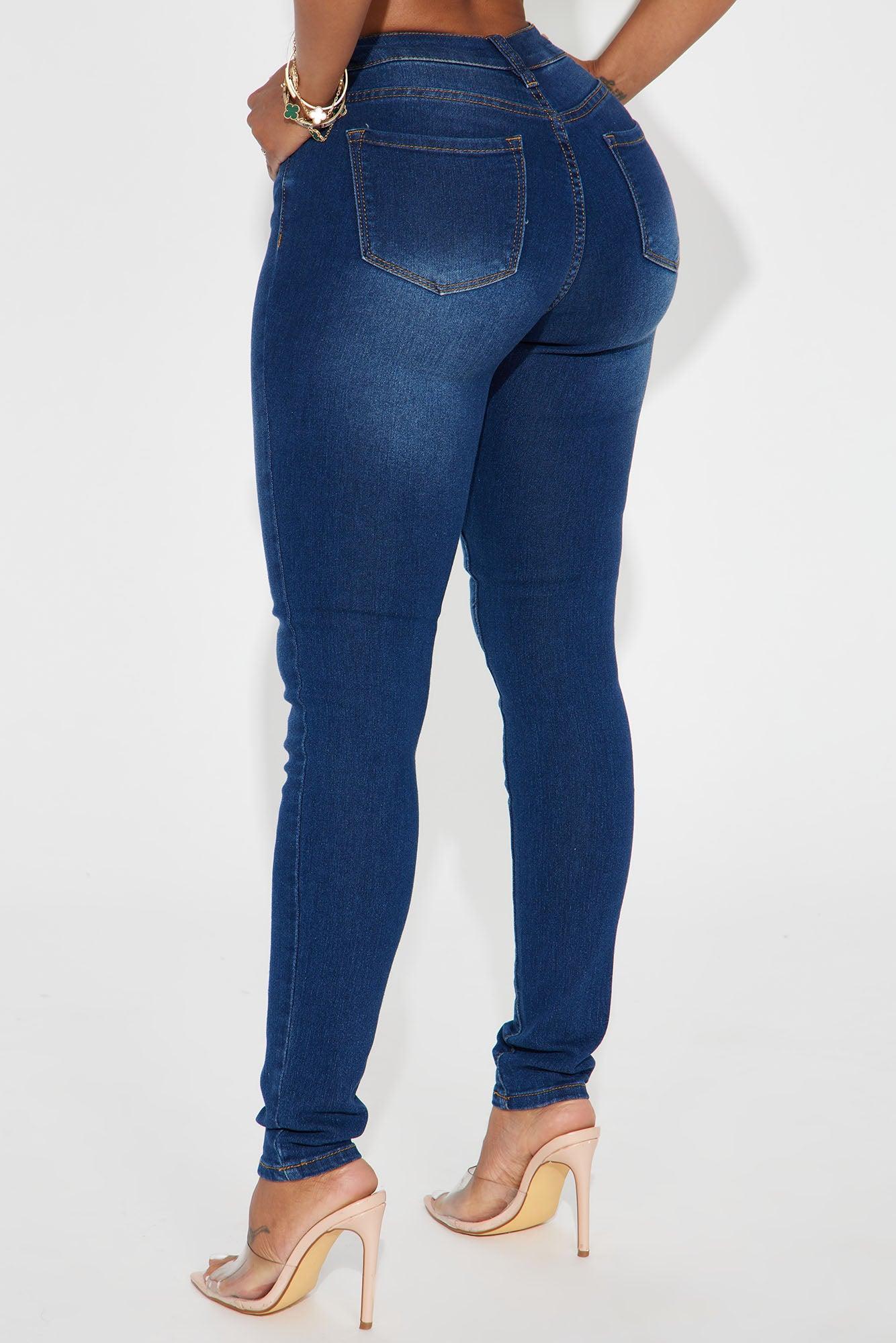 Alika Skinny Jeans - Dark Denim Product Image