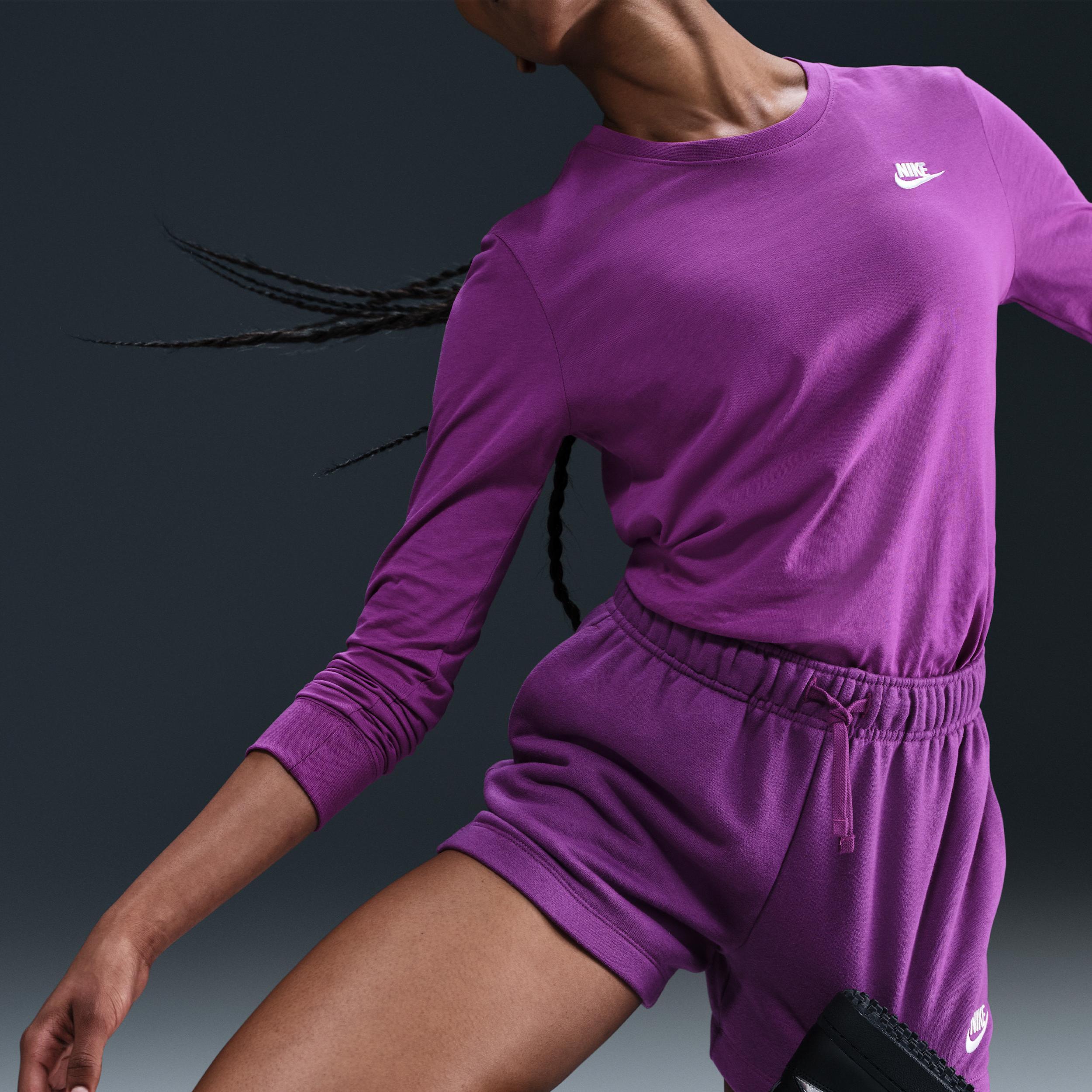 Women's Nike Sportswear Club Long-Sleeve T-Shirt Product Image