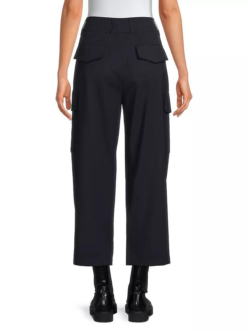 Boris High-Rise Cropped Cargo Pants Product Image