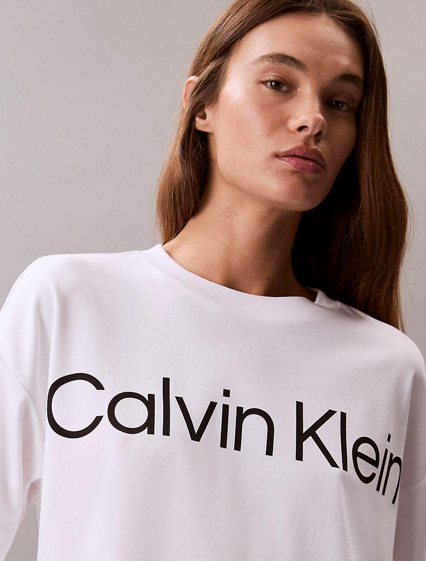 Logo Graphic Cropped Boxy T-Shirt  Product Image