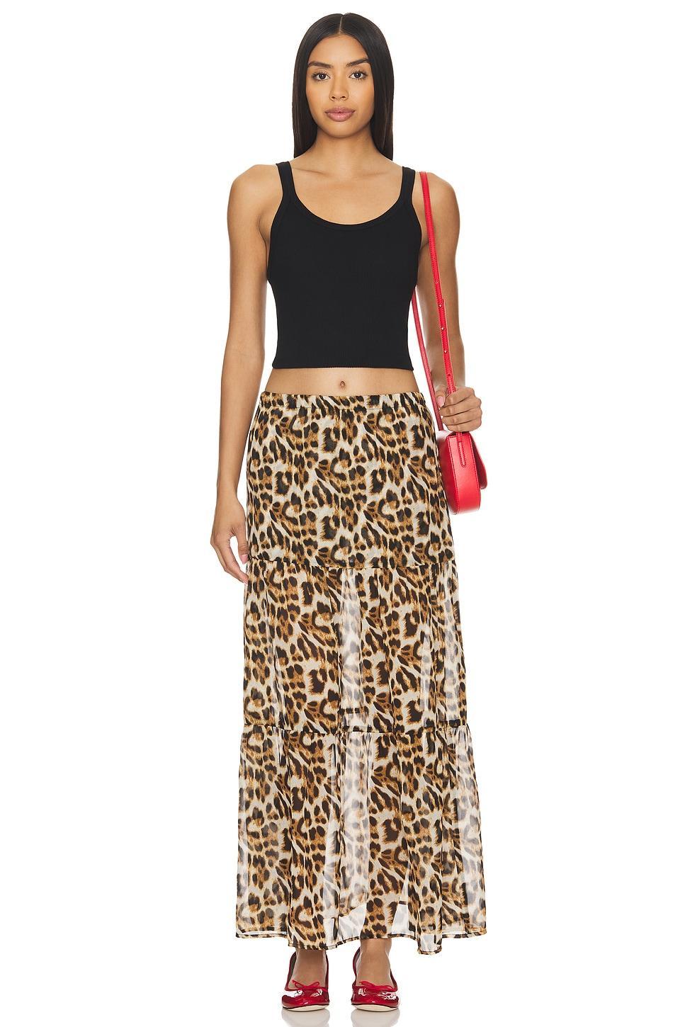 Ruffle Maxi Skirt SPRWMN Product Image