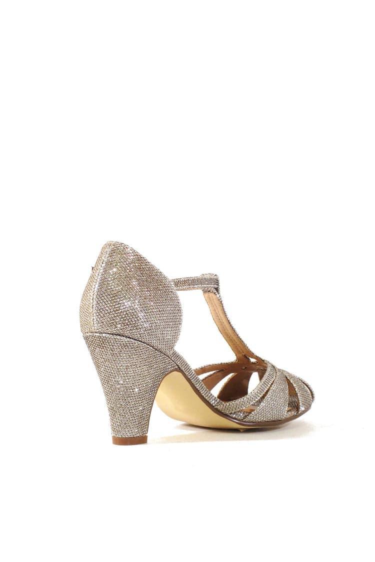Sergi T-Strap Heels Product Image