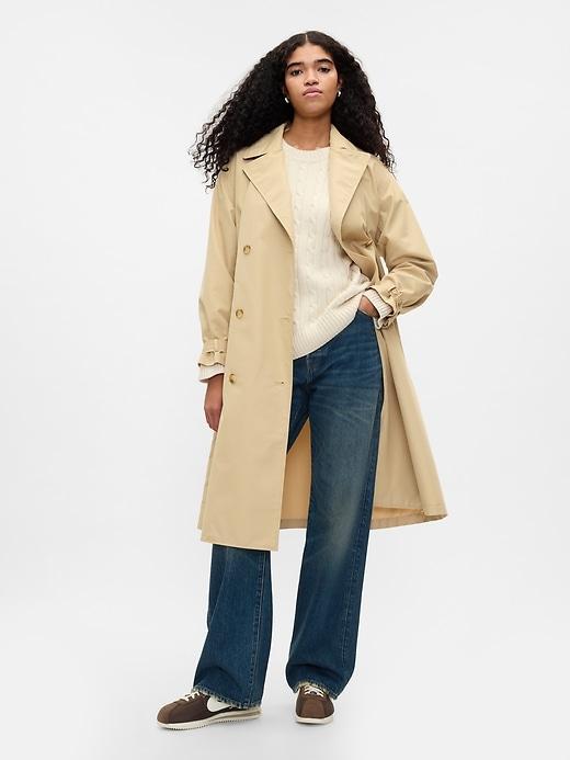 Oversized Cable-Knit Sweater Product Image