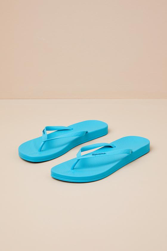Anat Blue Colors Fem Flip Flops Product Image