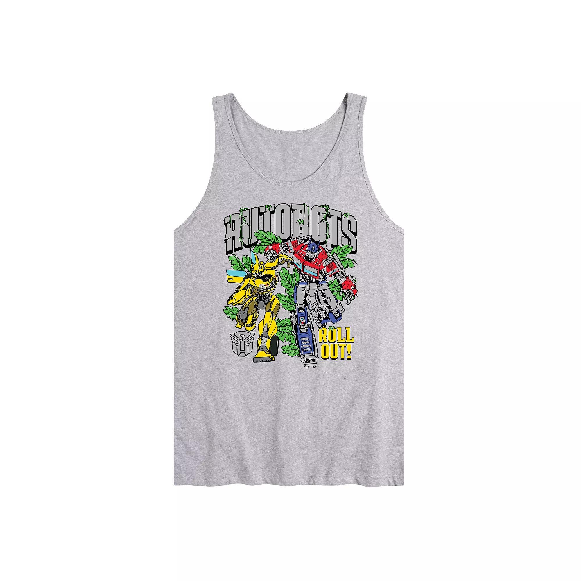 Mens Transformers Autobots Roll Out Graphic Tank Top Product Image