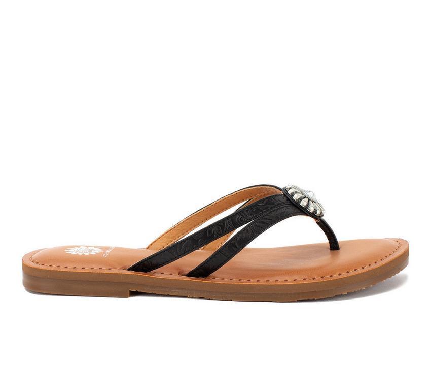 Women's Yellow Box Diggins Flip-Flops Product Image