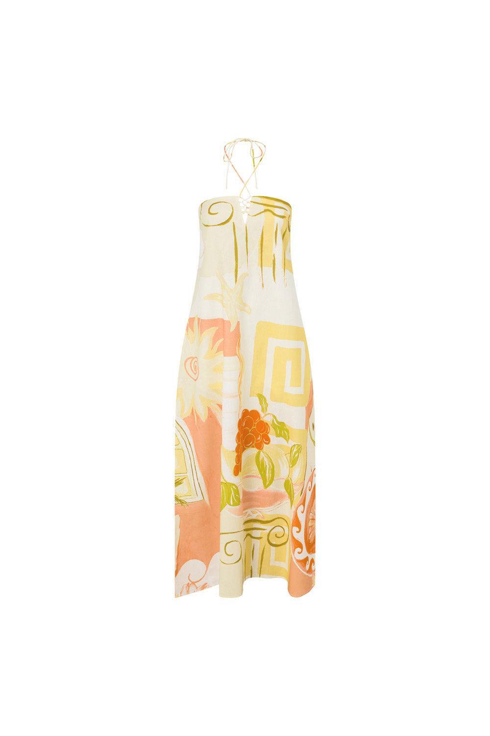 Aerin Dress - Thalassa Rust Product Image