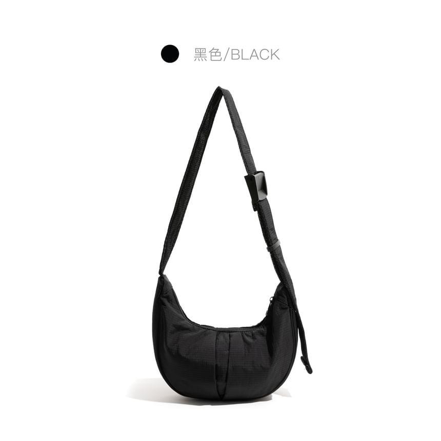 Plain Buckled Crossbody Bag Product Image