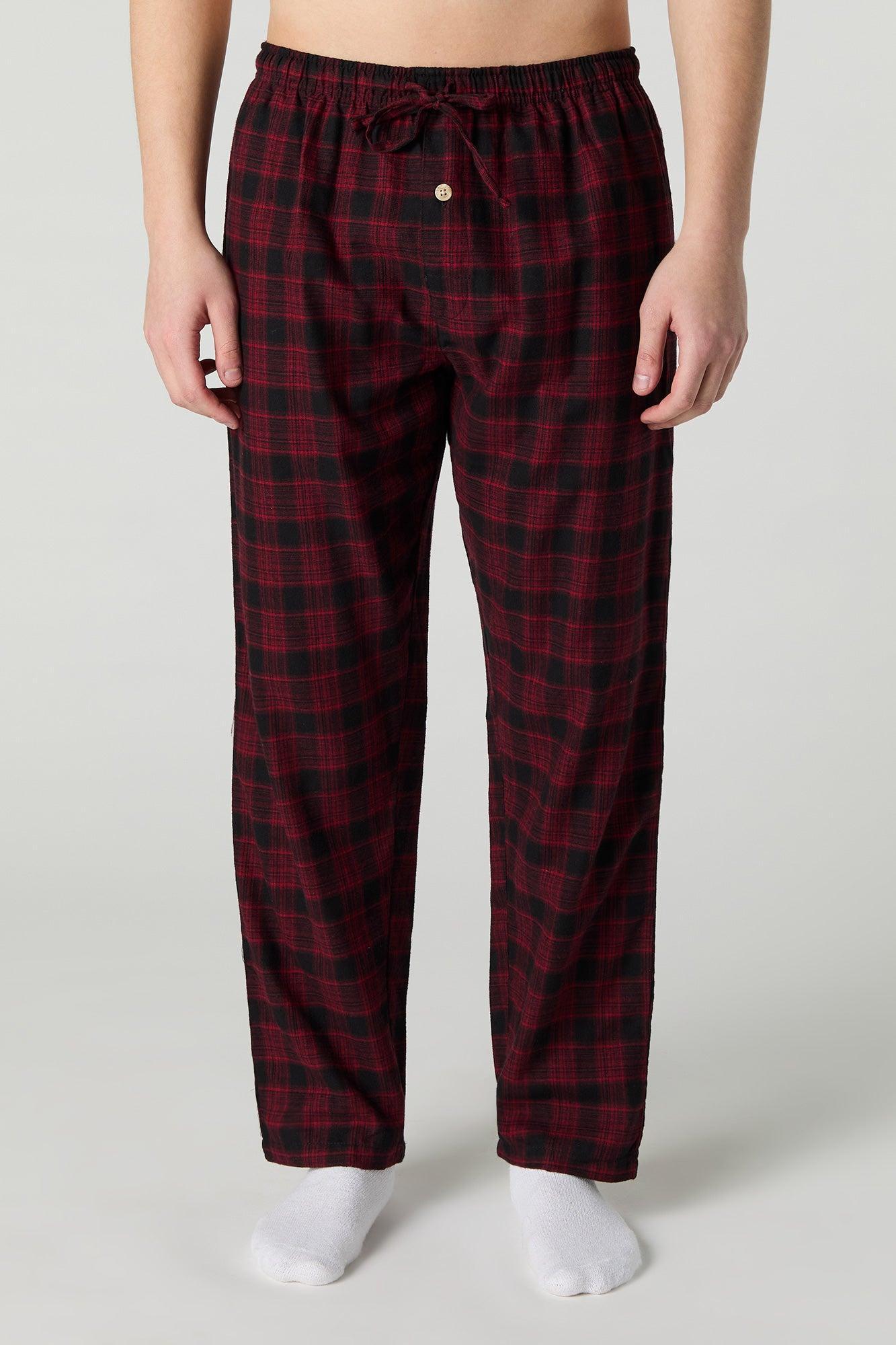 Plaid Pajama Pant Male Product Image