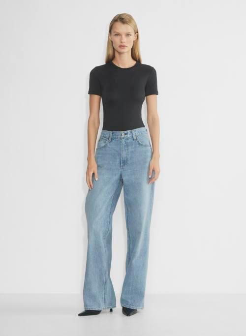 the ’90s super hi-rise wide jean Product Image