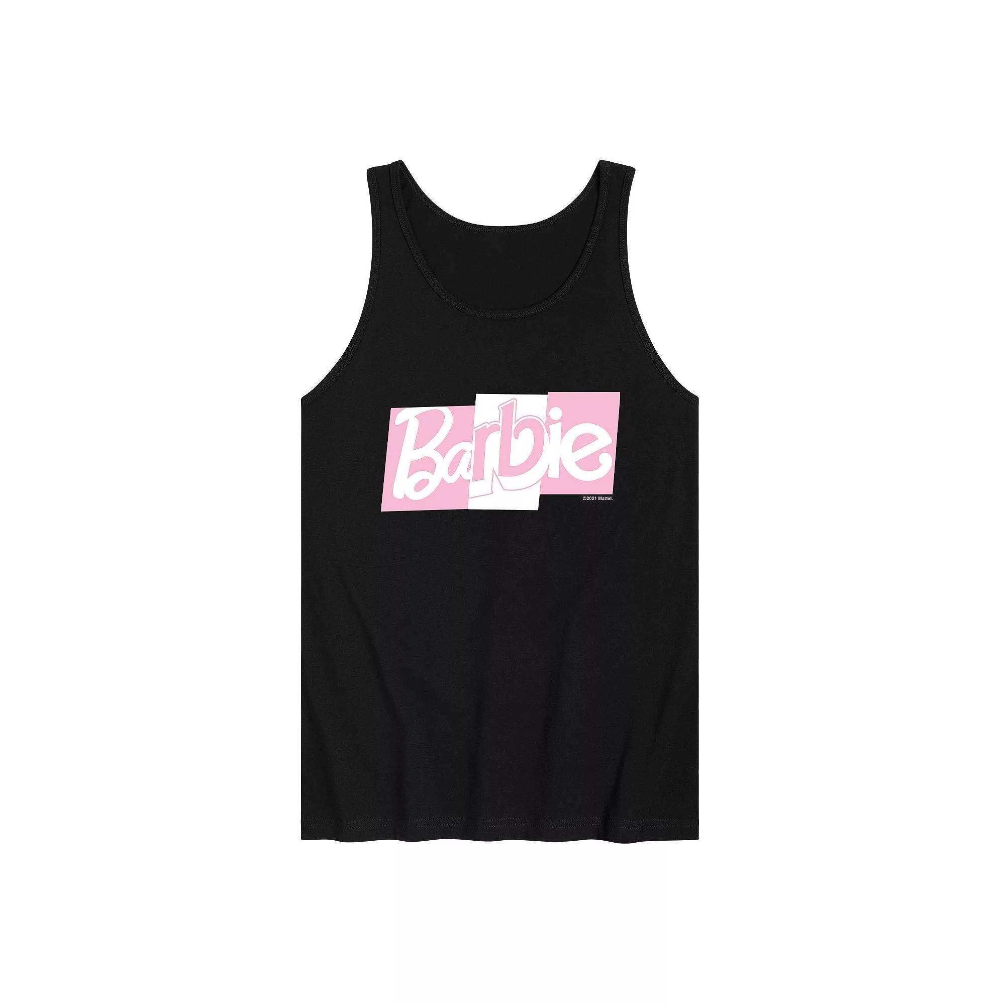 Mens Barbie Logo Tank Top Product Image
