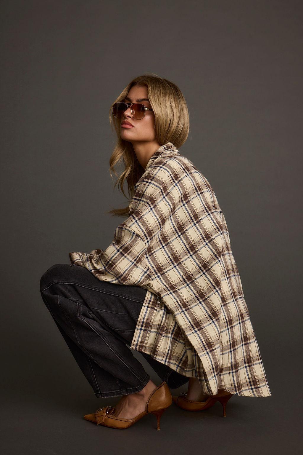 Williamsburg Beige Plaid Flannel Product Image