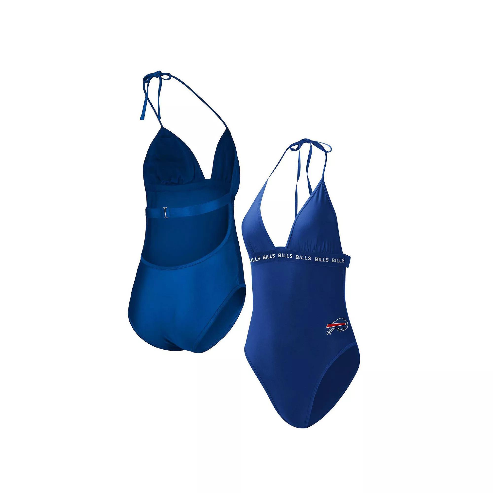 Women's G-III 4Her by Carl Banks Royal Buffalo Bills Full Count One-Piece Swimsuit, Size: XS, Blue Product Image