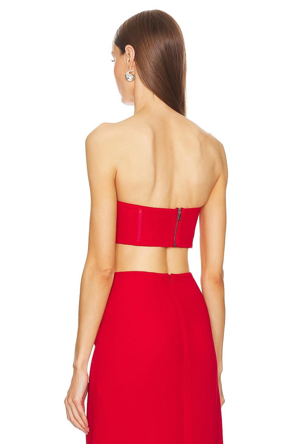 Akasha Crop Top Bardot Product Image