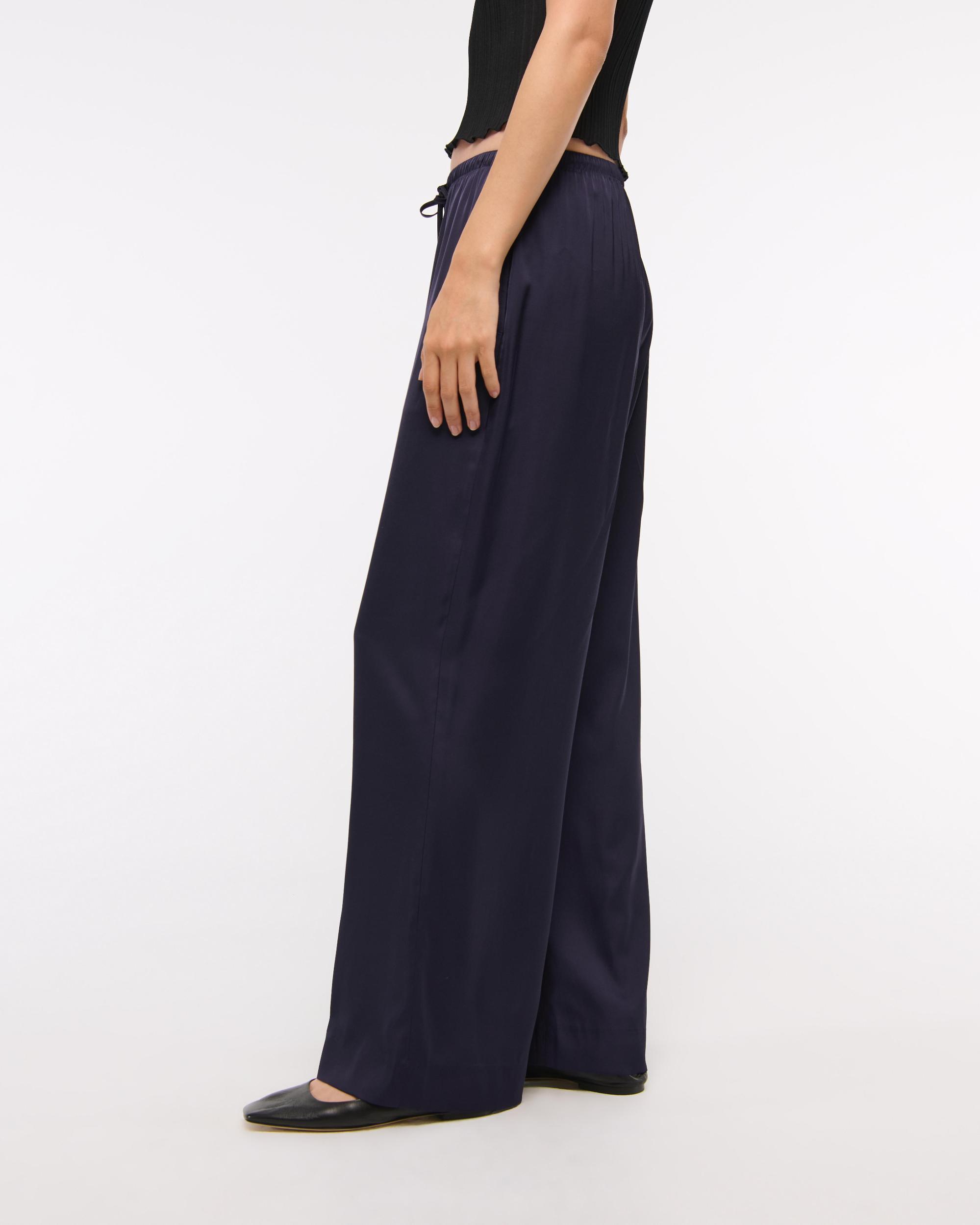 Satin Pull-On Pant Product Image
