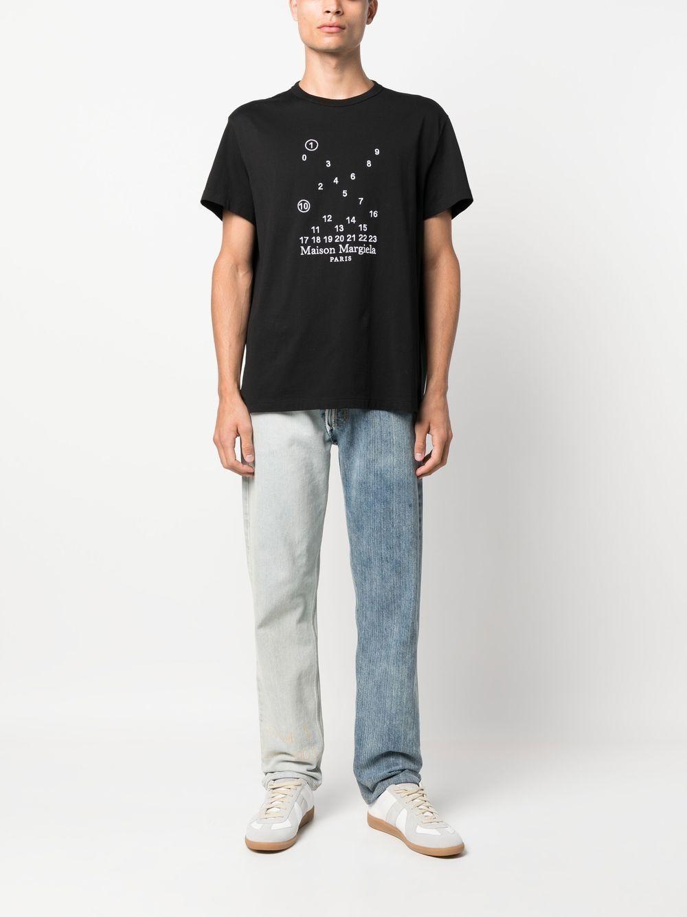 Numeric logo-embroidered T-shirt Product Image