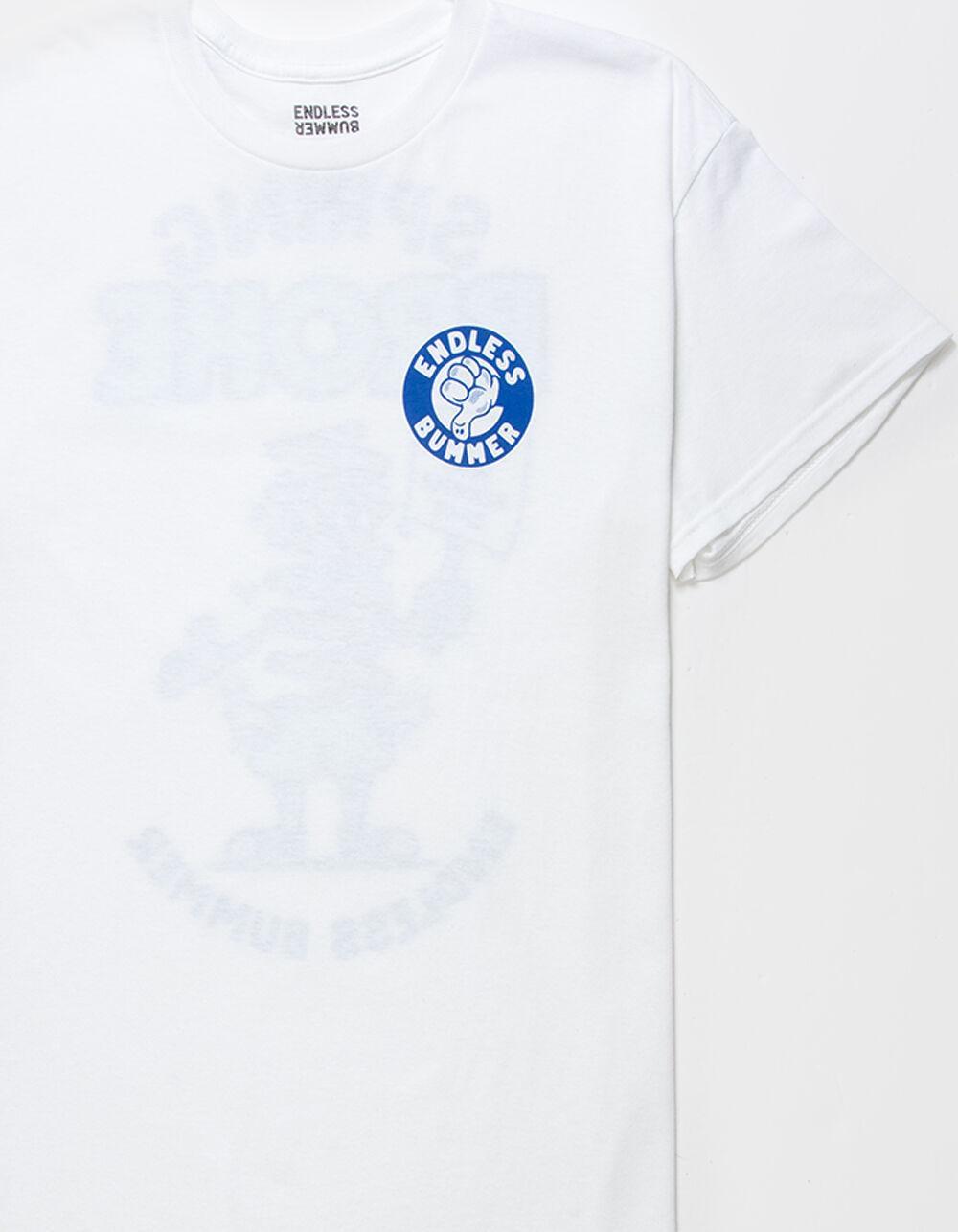 ENDLESS BUMMER Broke Mens Tee - WHITE Product Image