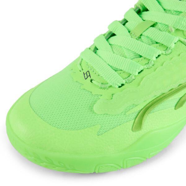 PUMA STEWIE x TEAM Stewie 3 Women's Basketball Shoes in Green Glare/Galactic Grey Product Image