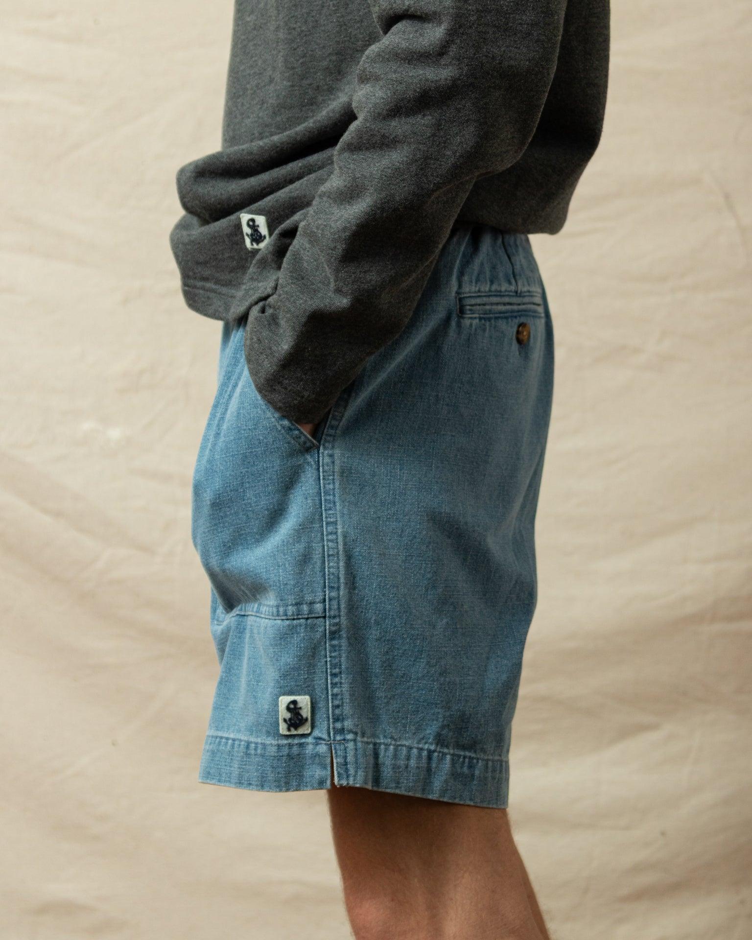 Ventura Short in Mid Wash Denim Product Image