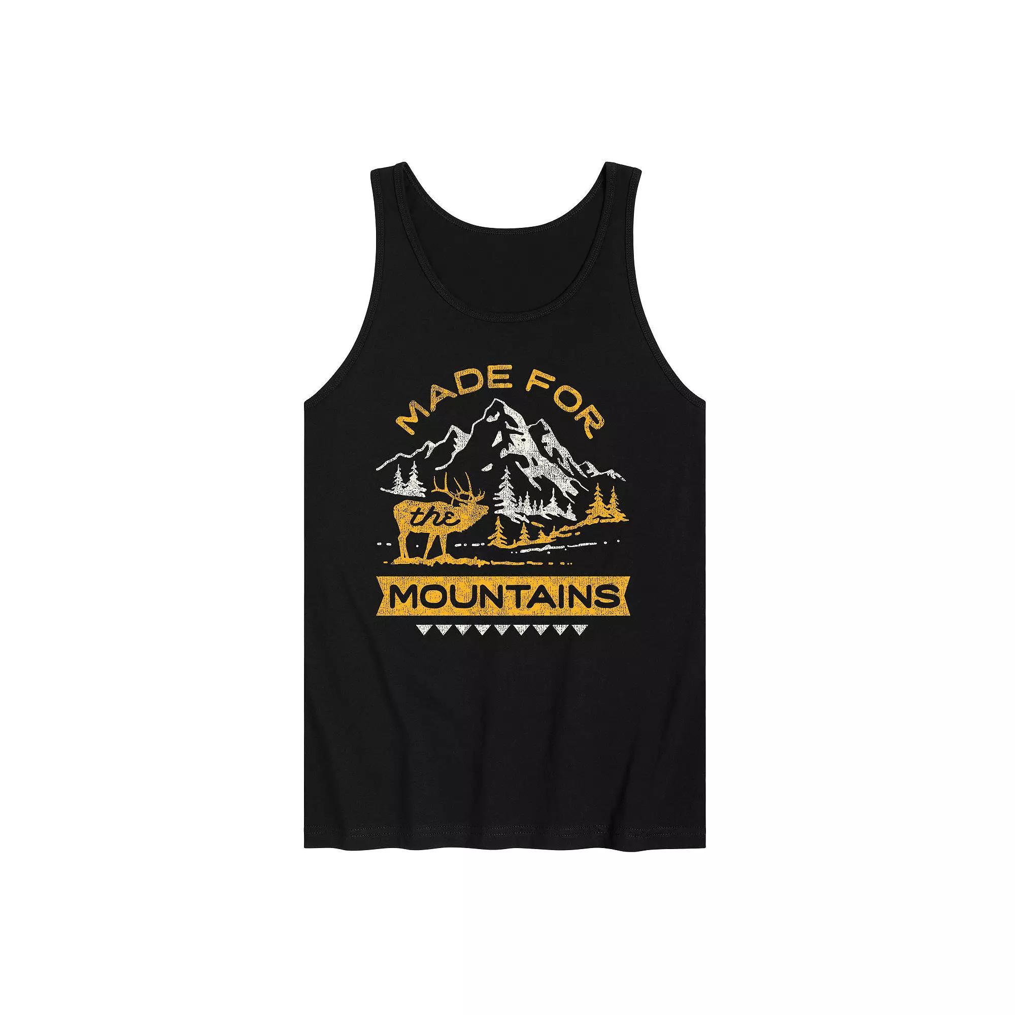 Mens Made For The Mountains Tank Top Product Image