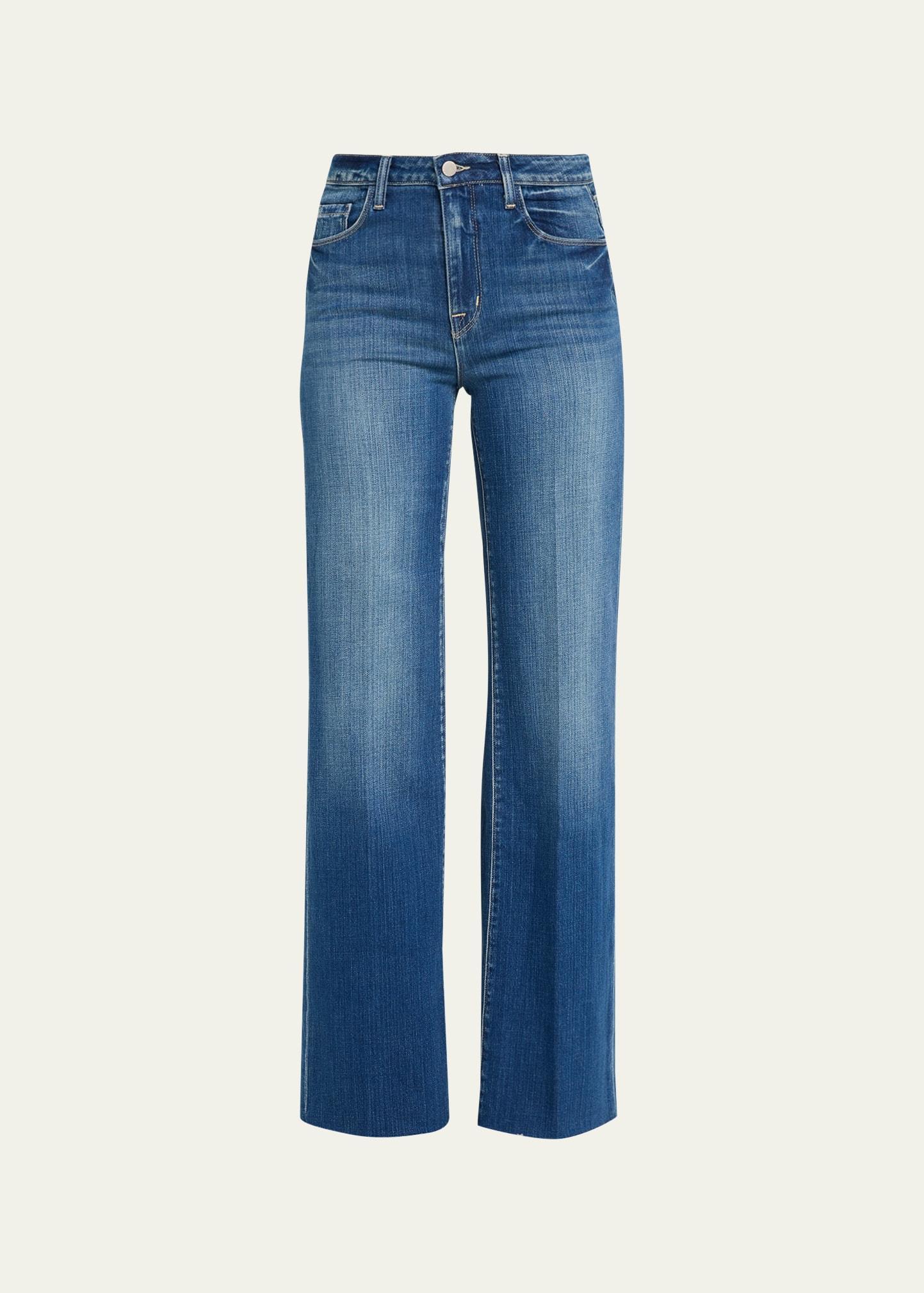 Scottie High Rise Wide-Leg Jeans Product Image