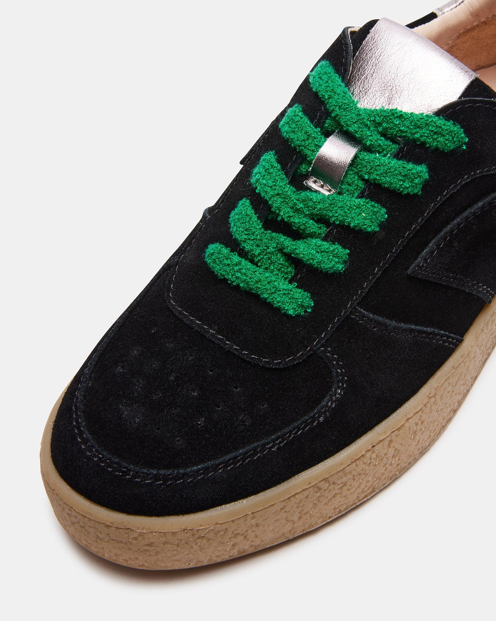 BRAYAN BLACK SUEDE Female Product Image