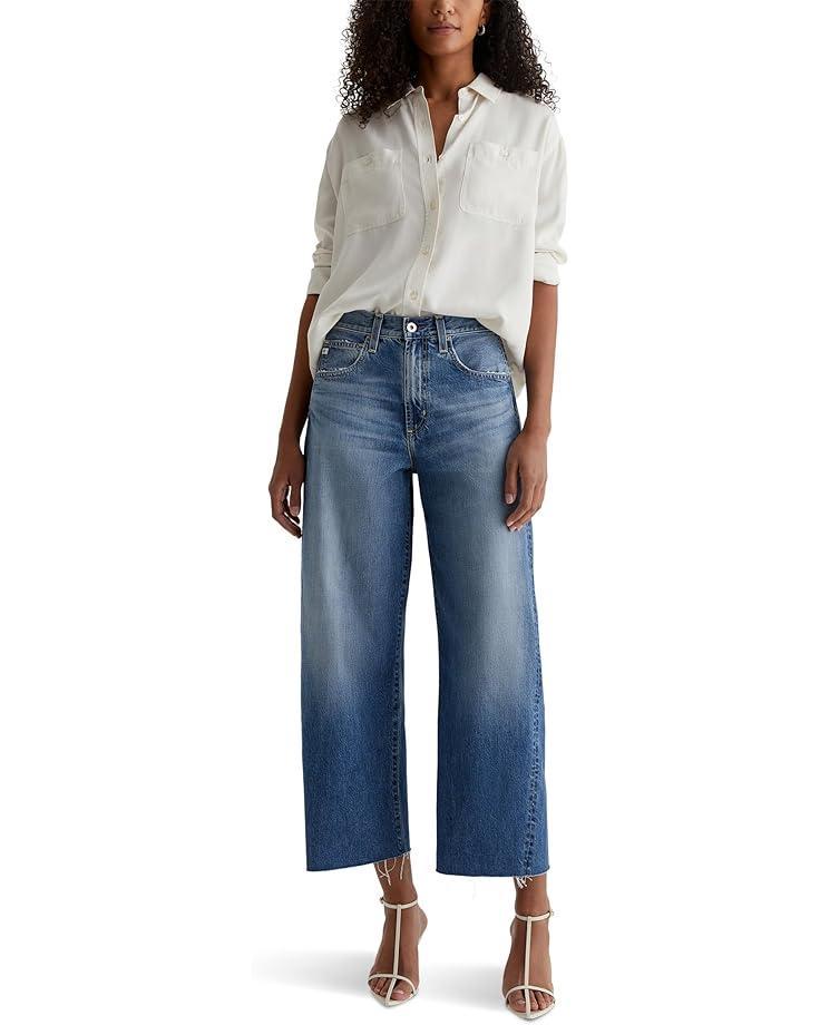 Hattie High Rise Crop Barrel in Sunrise Product Image