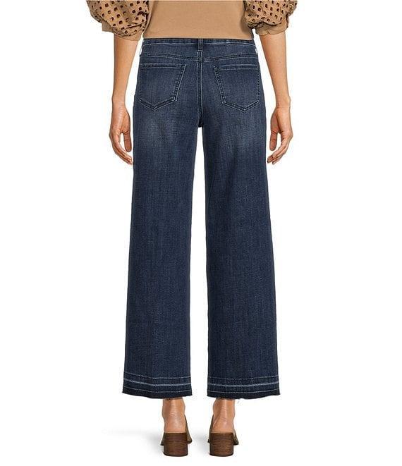 NYDJ Teresa Lift Tuck® Stretch Denim Wide Leg Ankle Jeans Product Image