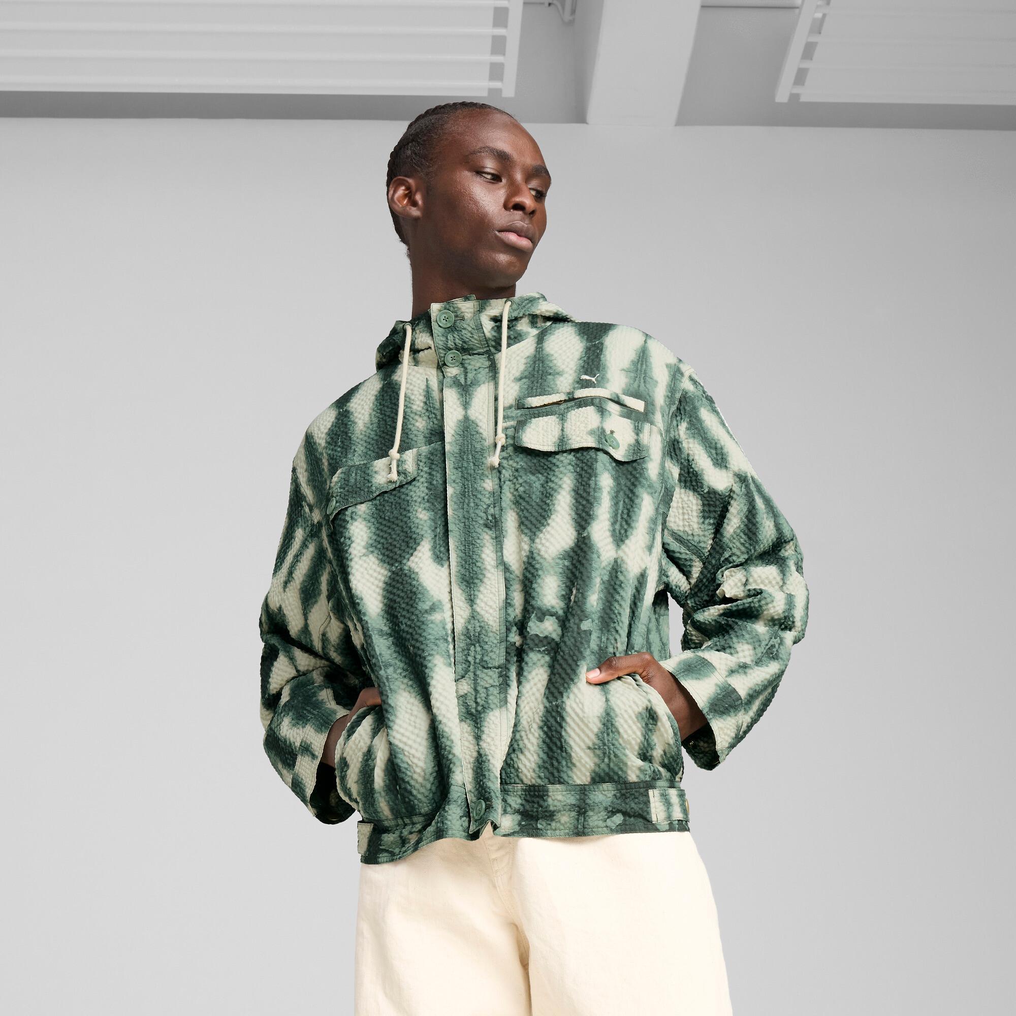 PUMA PALAIS ARTISAN Men's Seersucker Jacket Product Image