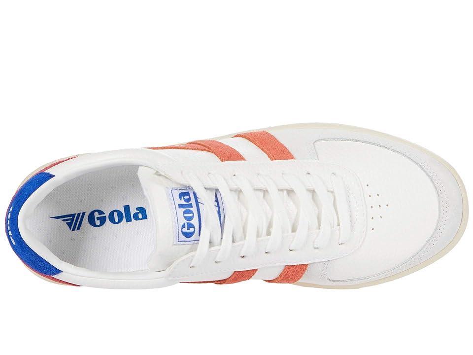 Gola Grandslam Trident (White/Pastel Pink/Iceberg) Women's Shoes Product Image