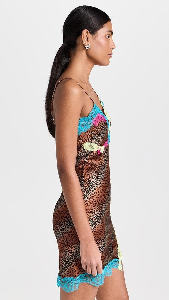 BruceGlen Juliet Lace Trim Slip Dress | Shopbop Product Image