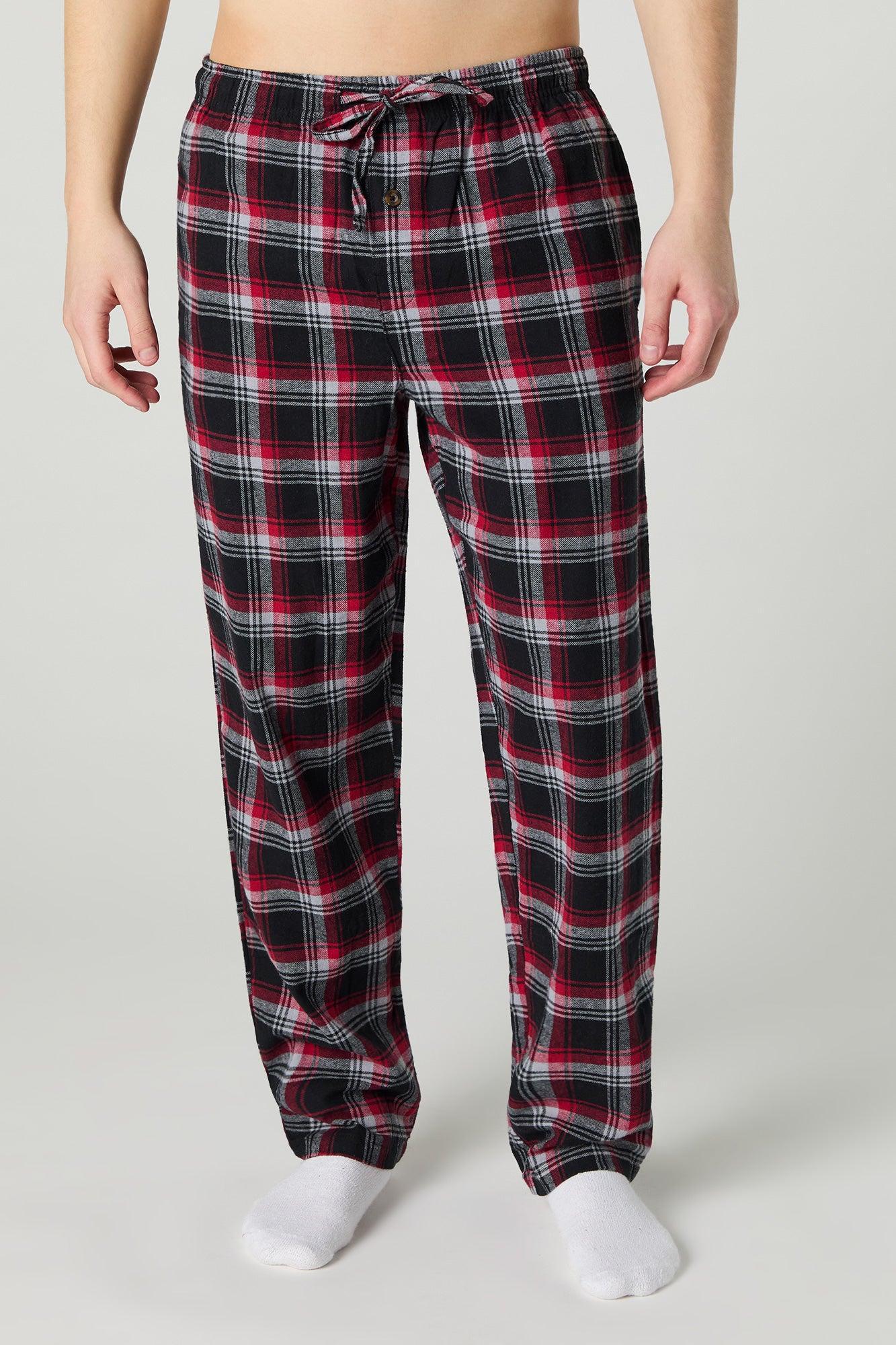 Plaid Pajama Pant Male Product Image