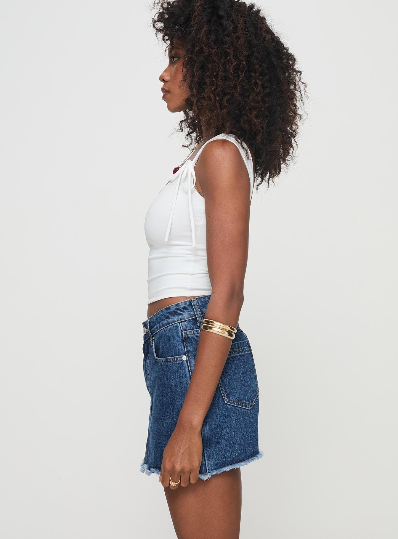Crystal Bay Skort Mid Wash Product Image