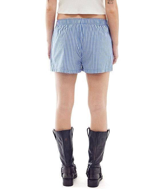 BDG Urban Outfitters Gingham Boxer Shorts Product Image