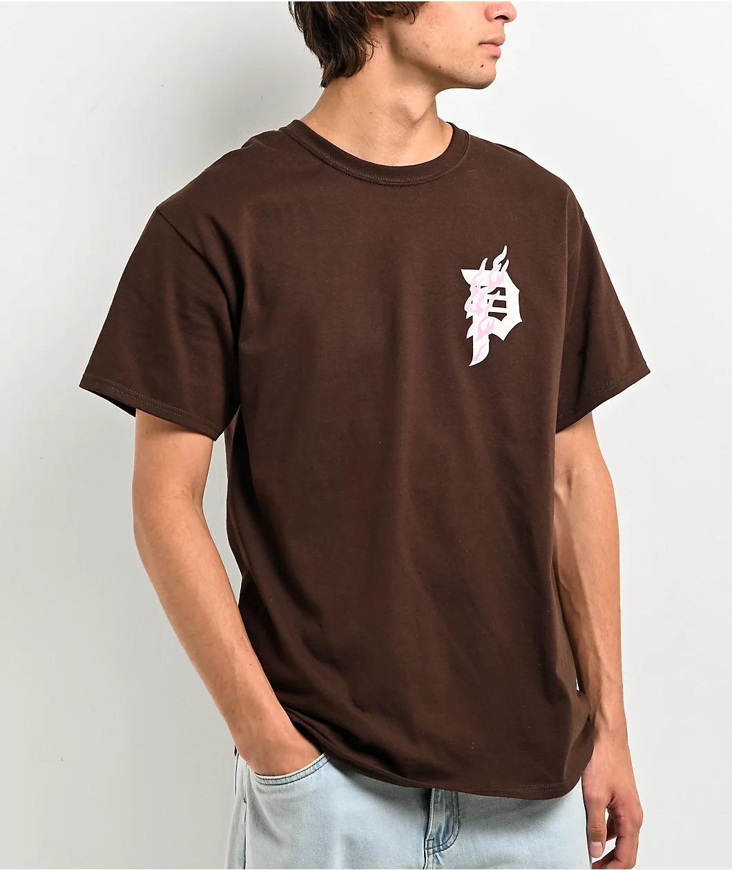 Primitive Honor Brown T-Shirt Product Image