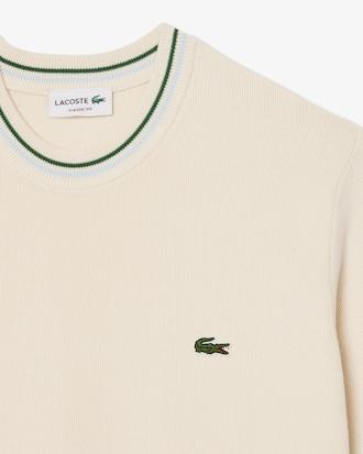 Classic Fit Stripe Detail Knit T-Shirt Product Image
